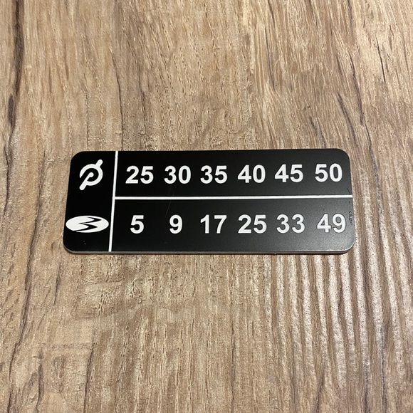 COPY - Peloton to Bowflex C6 bike resistance conv… - Picture 1 of 3